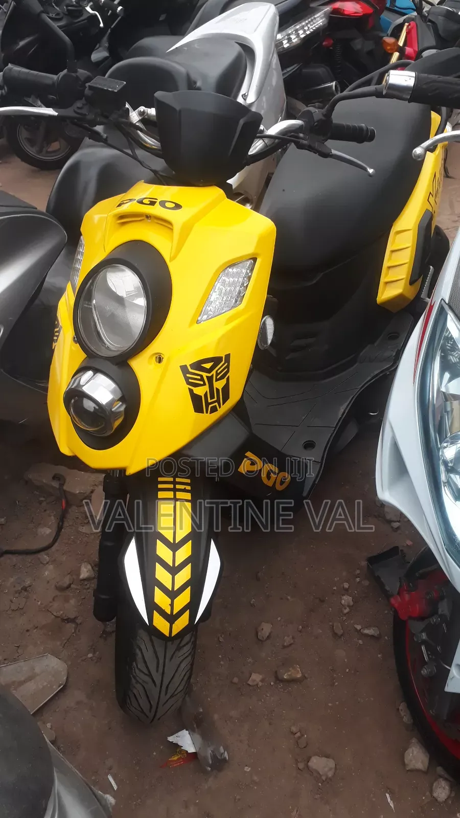 Piaggio Scooter 2018 Yellow