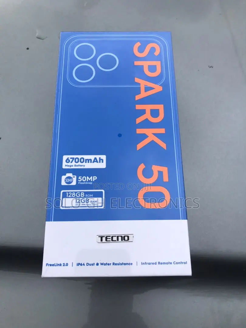 New Tecno Spark 50 128 GB Purple