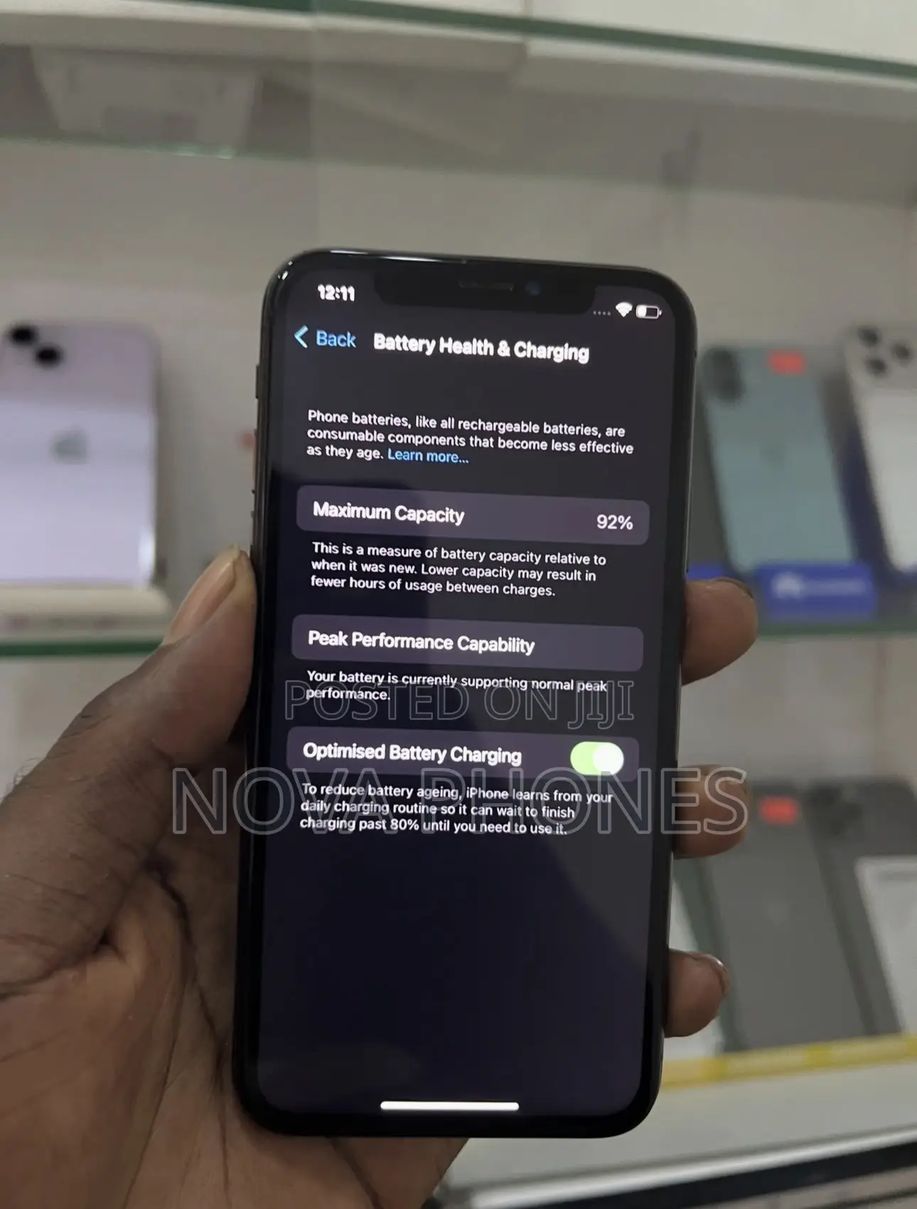 Apple iPhone X 64 GB Black