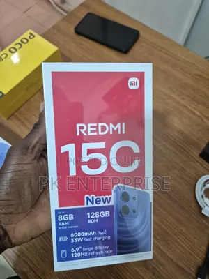 New Xiaomi Redmi 15C 128 GB Gray