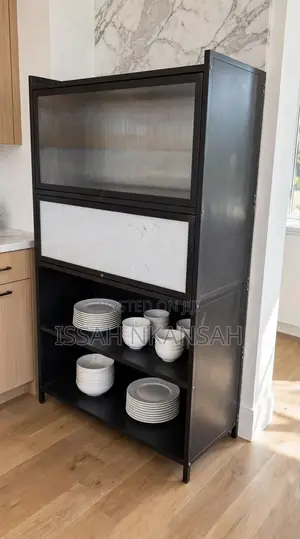 4 Tiers Kichen Storage With Pegboard