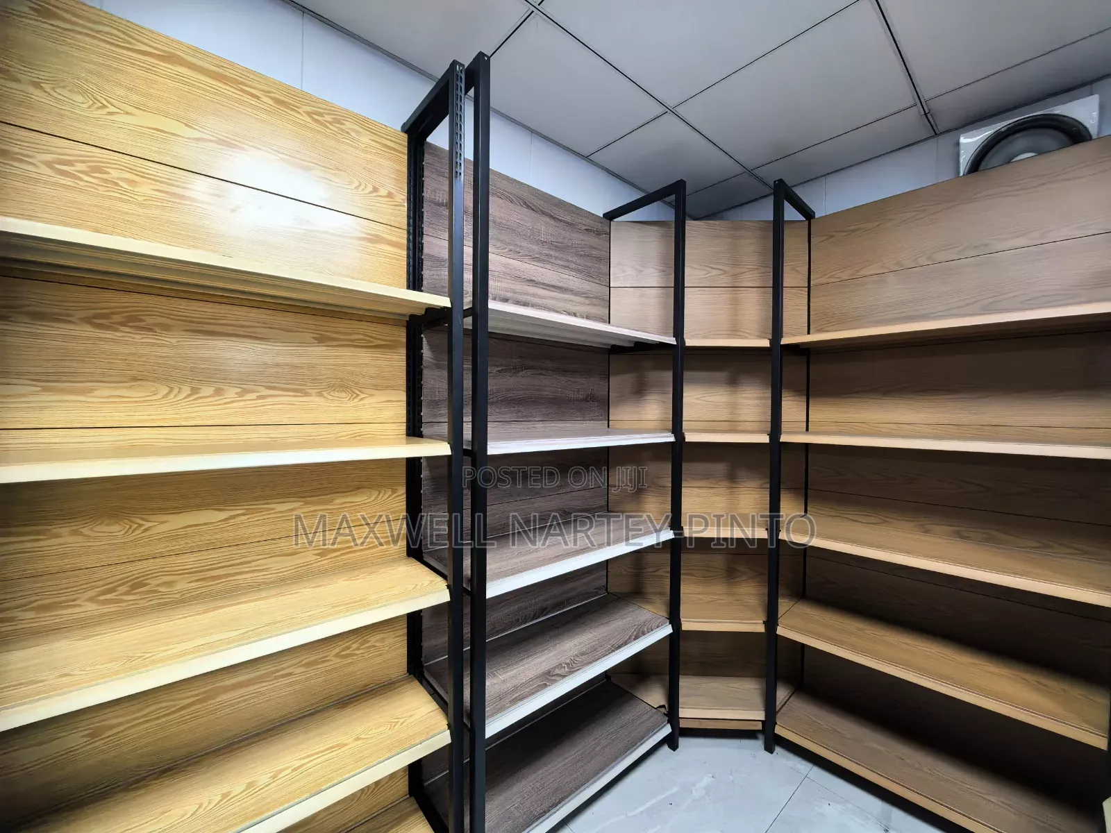 We Are Manufacturers of Supermarkets and Warehouse Shelves in Ghana