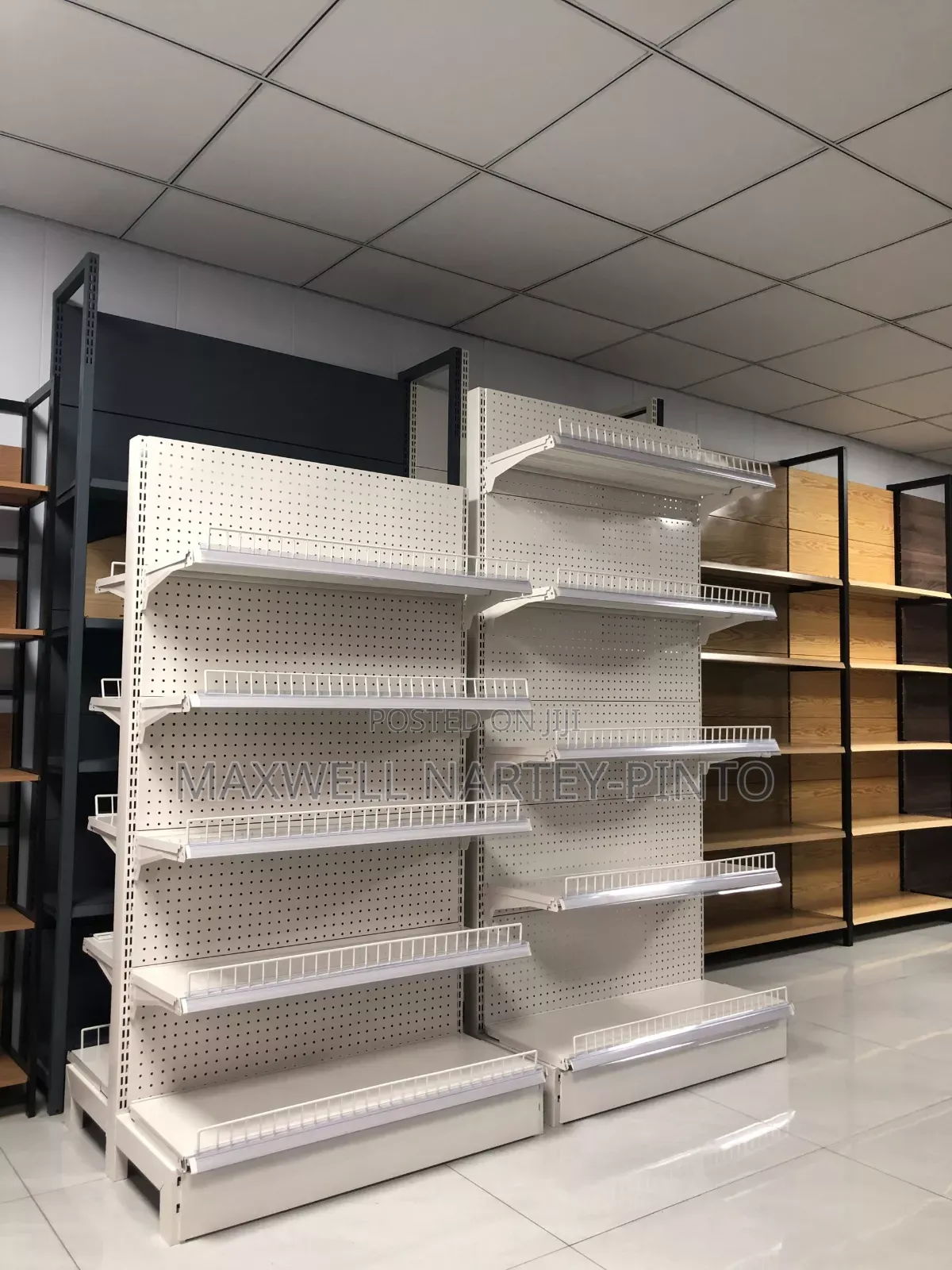 We Are Manufacturers of Supermarkets and Warehouse Shelves in Ghana