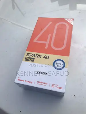 New Tecno Spark 40 Pro+ 256 GB Blue