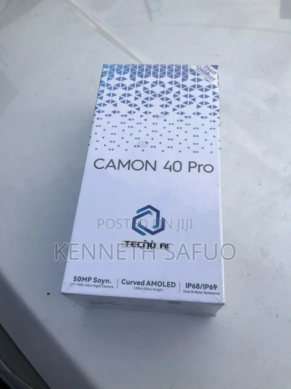 New Tecno Camon 40 Pro 4G 256 GB Blue
