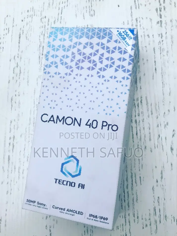 New Tecno Camon 40 Pro 4G 256 GB Blue
