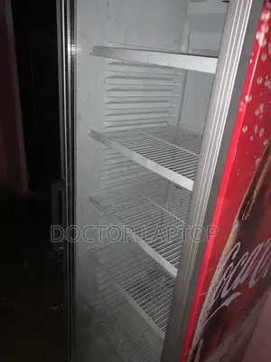 Red Single Door Display Fridge