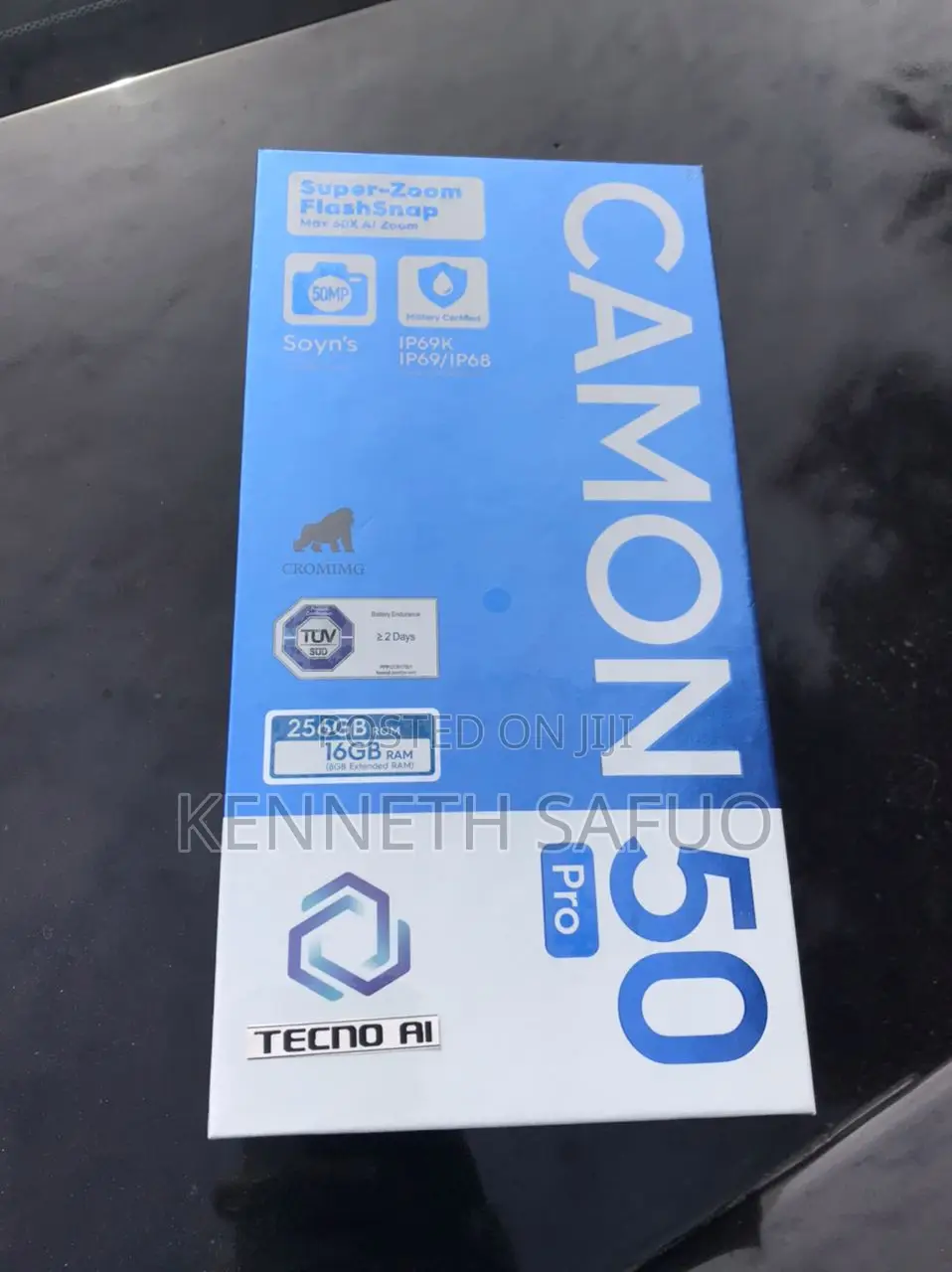 New Tecno Camon 50 Pro 256 GB Silver