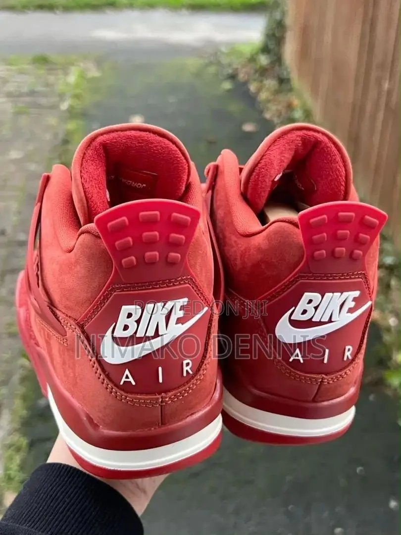 Red Jordan 4 Bike