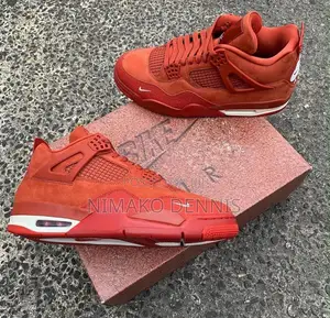 Red Jordan 4 Bike