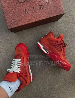 Red Jordan 4 Bike