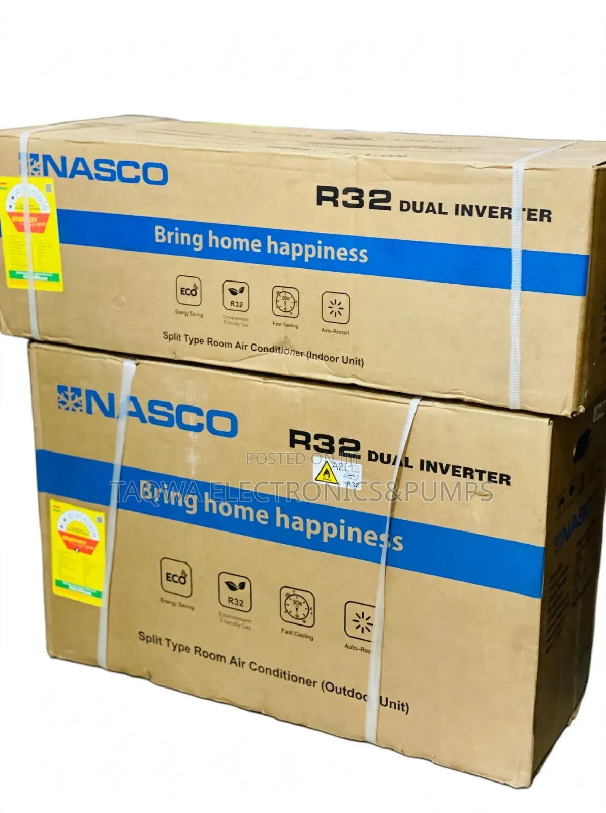 Nasco Actual Dual Inverter 1.5hp Air Conditioner