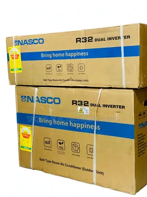 Quietly Cools Nasco 1.5hp Dual Inverter Air Conditioner