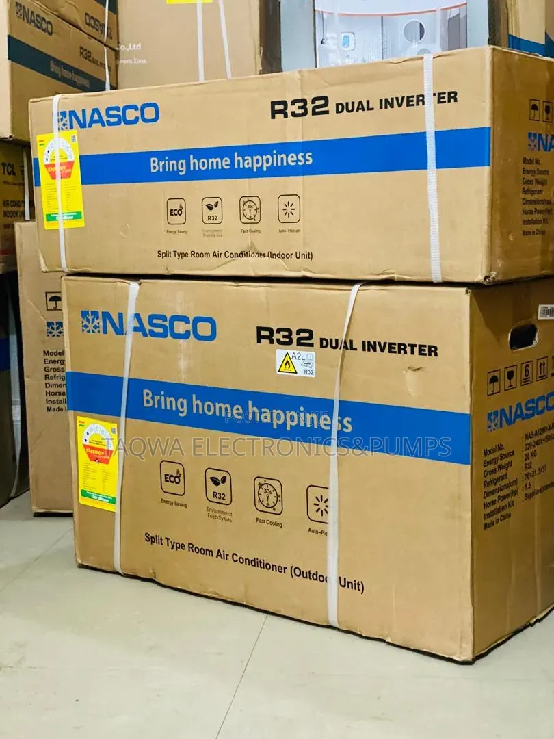 Top Rated Nasco Dual Inverter 1.5hp Split Air Conditioner