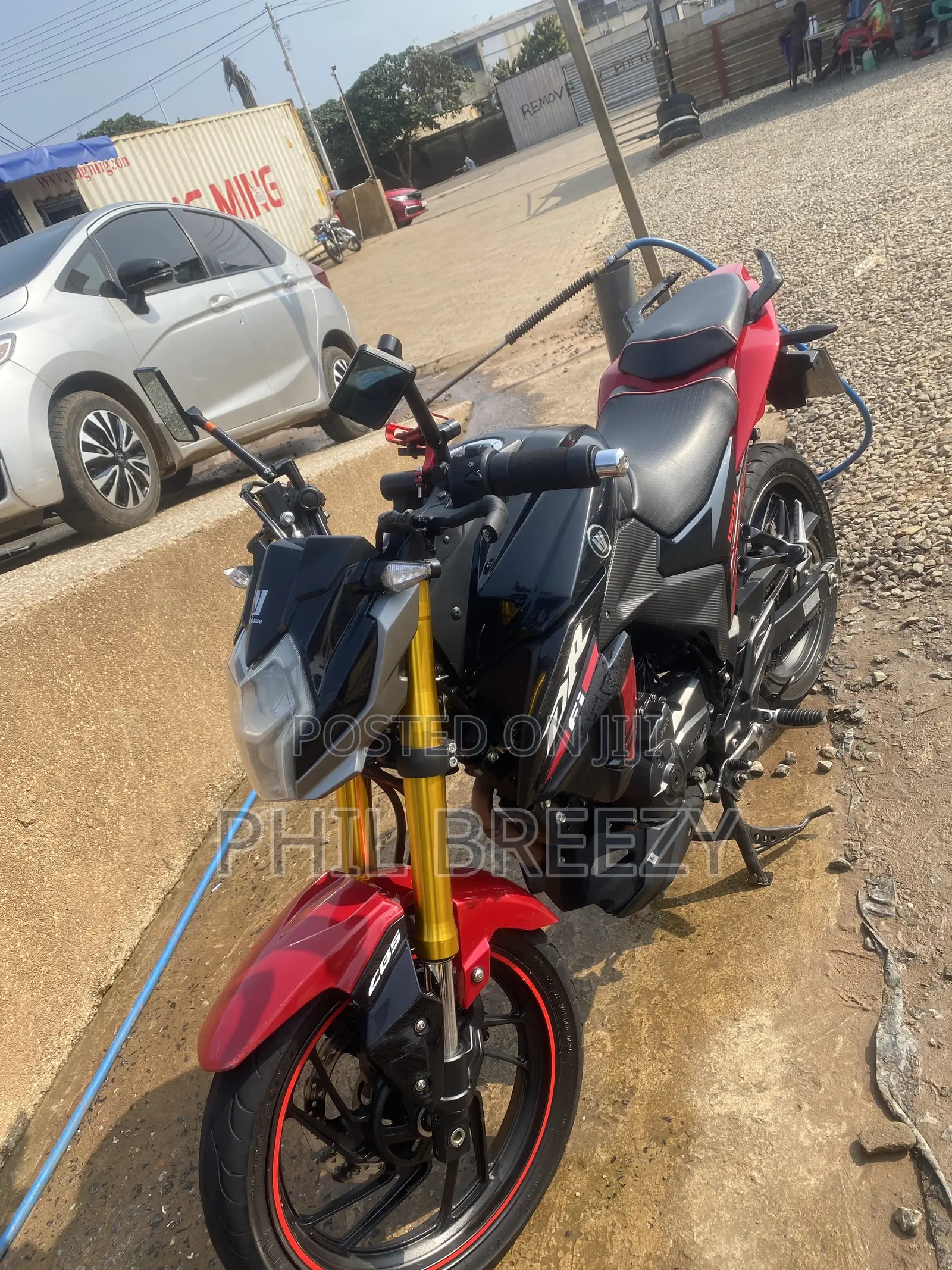 Haojue DR190S 2026 Red