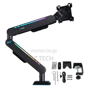 Heavy Duty RGB Gaming Monitor ARM With Remote Control