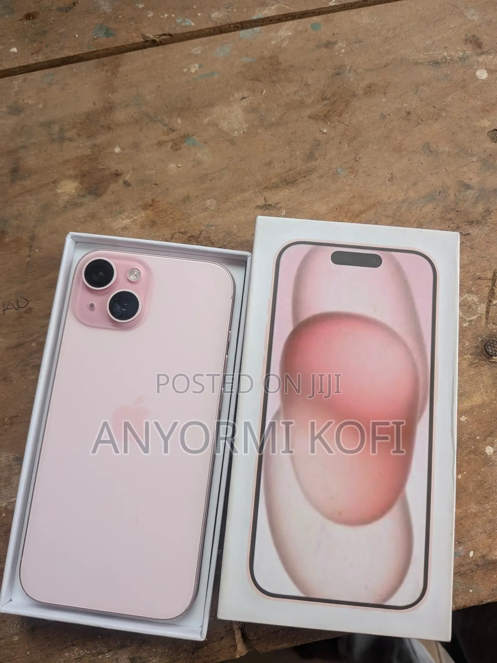 New Apple iPhone 15 128 GB Pink
