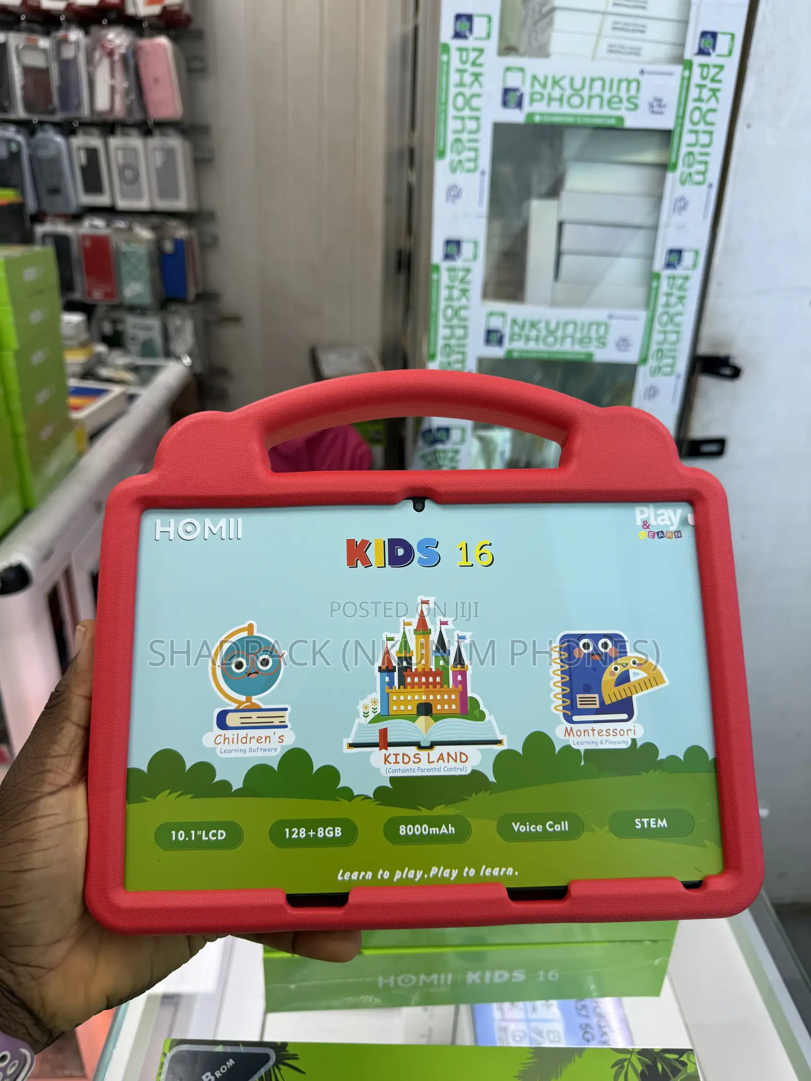 New Tablet 128 GB Red