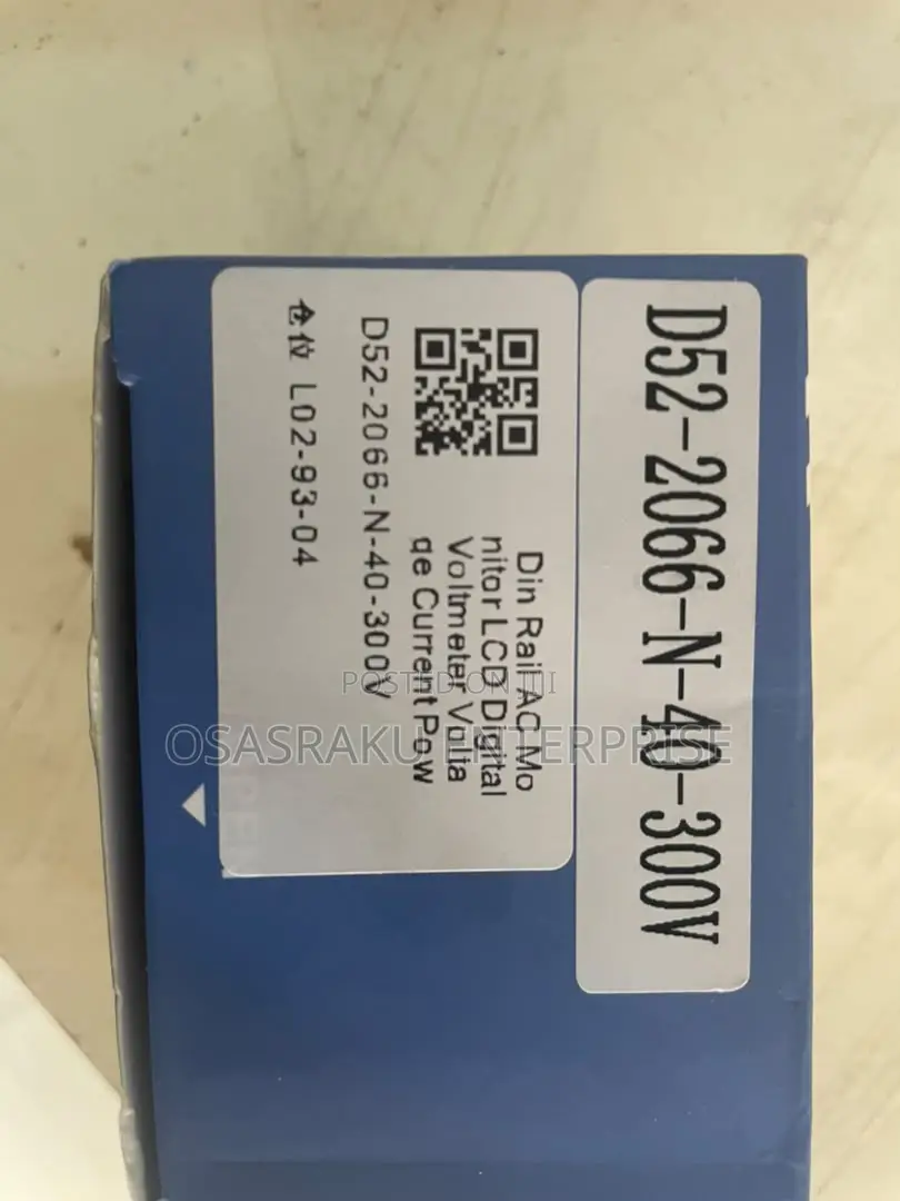 Energy Meter Ac40-300v Built-in Ct