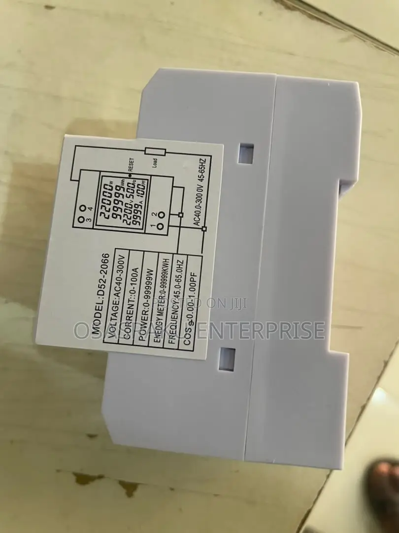 Energy Meter Ac40-300v Built-in Ct