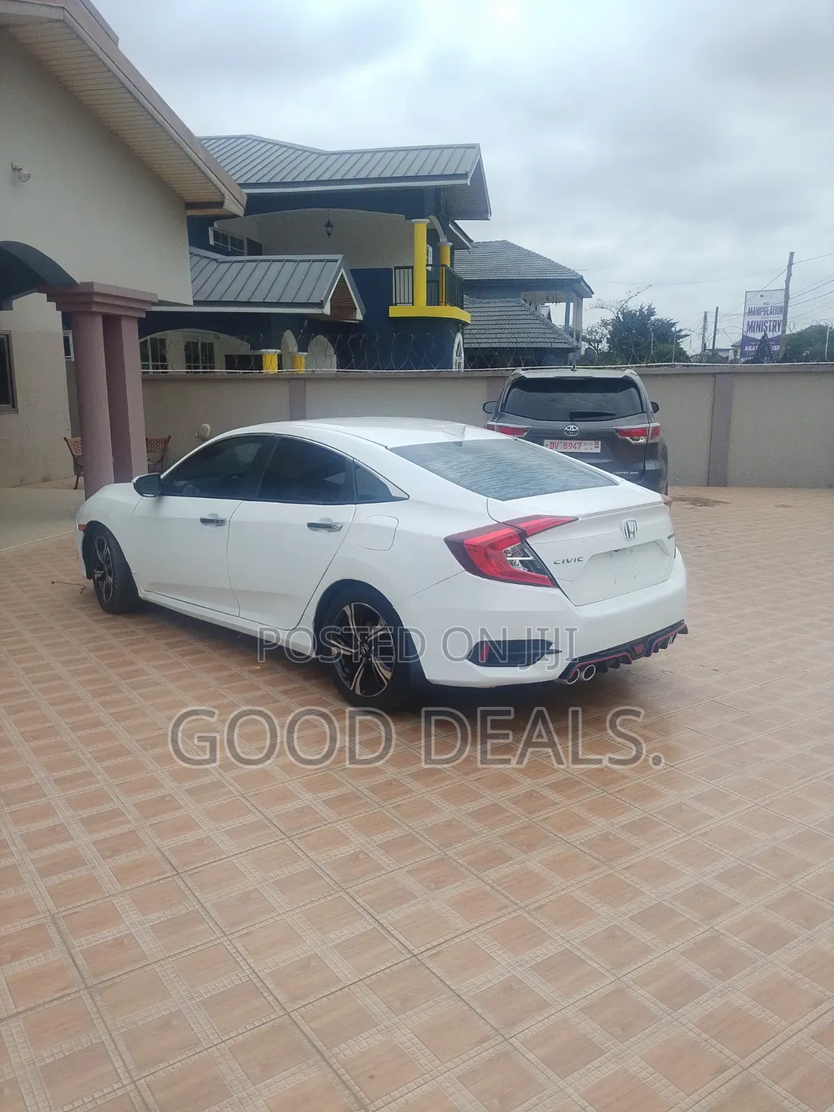 Honda Civic EX-L 4dr Sedan (1.5L 4cyl) 2016 White