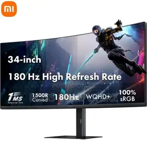 Display Size Type: 34-Inch Curved VA Panel With a 1500R Curvature.