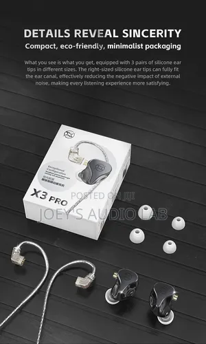 X3 Pro High Quality in-Ear Monitors