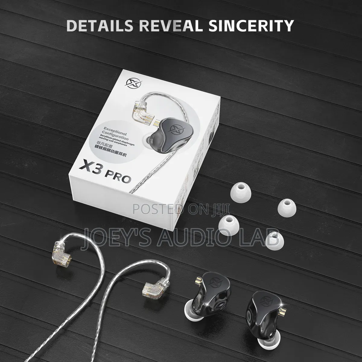 X3 Pro High Quality in-Ear Monitors