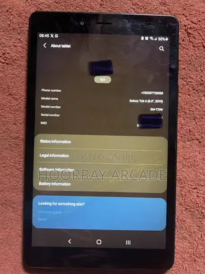Samsung Galaxy Tab A 8.0 (2019) 32 GB Black