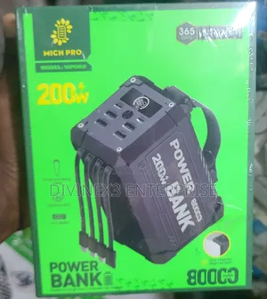 MICH PRO MP002 200W Power Bank – 80,000mAh