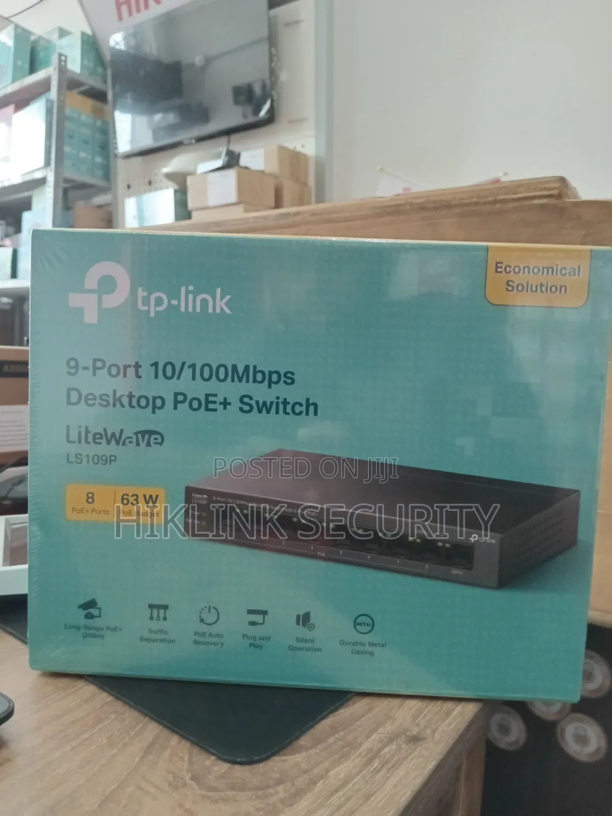 Tplink 9 Port Desktop Poe Switch