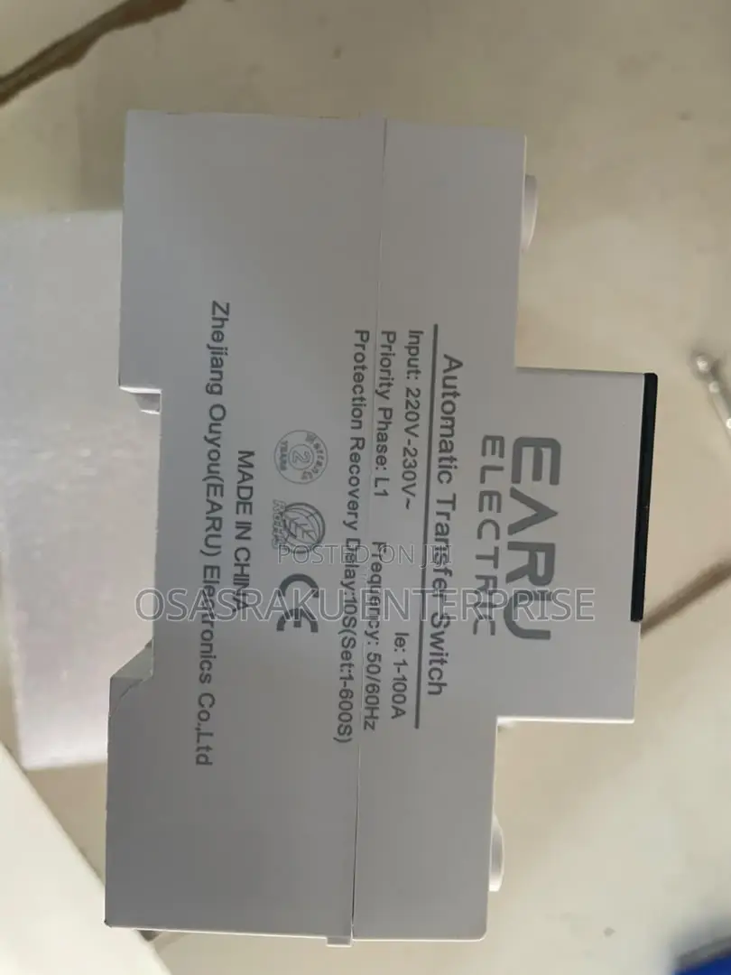 3-Phase to 1-Phase 100 AC ATS