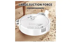 Floor Dust Collector Robot Vacuum Cleaner, Carpet Cleaner - White