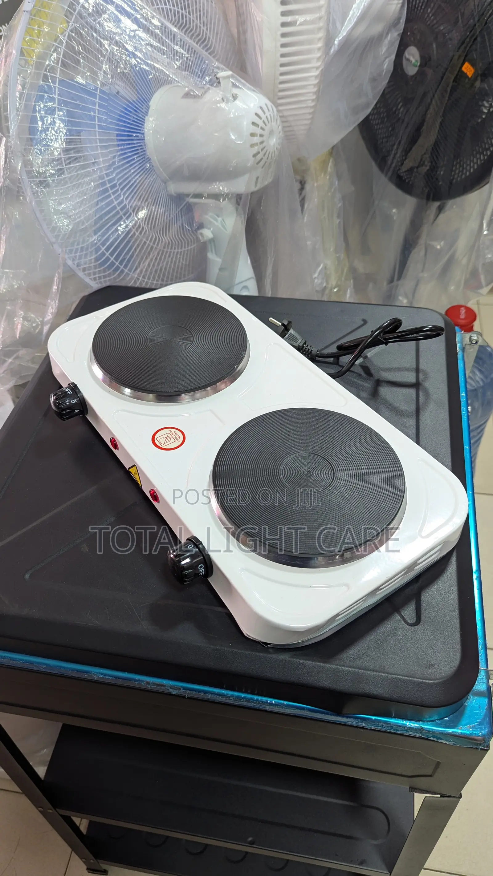 Electric Double Hot Plate Cooker Stove