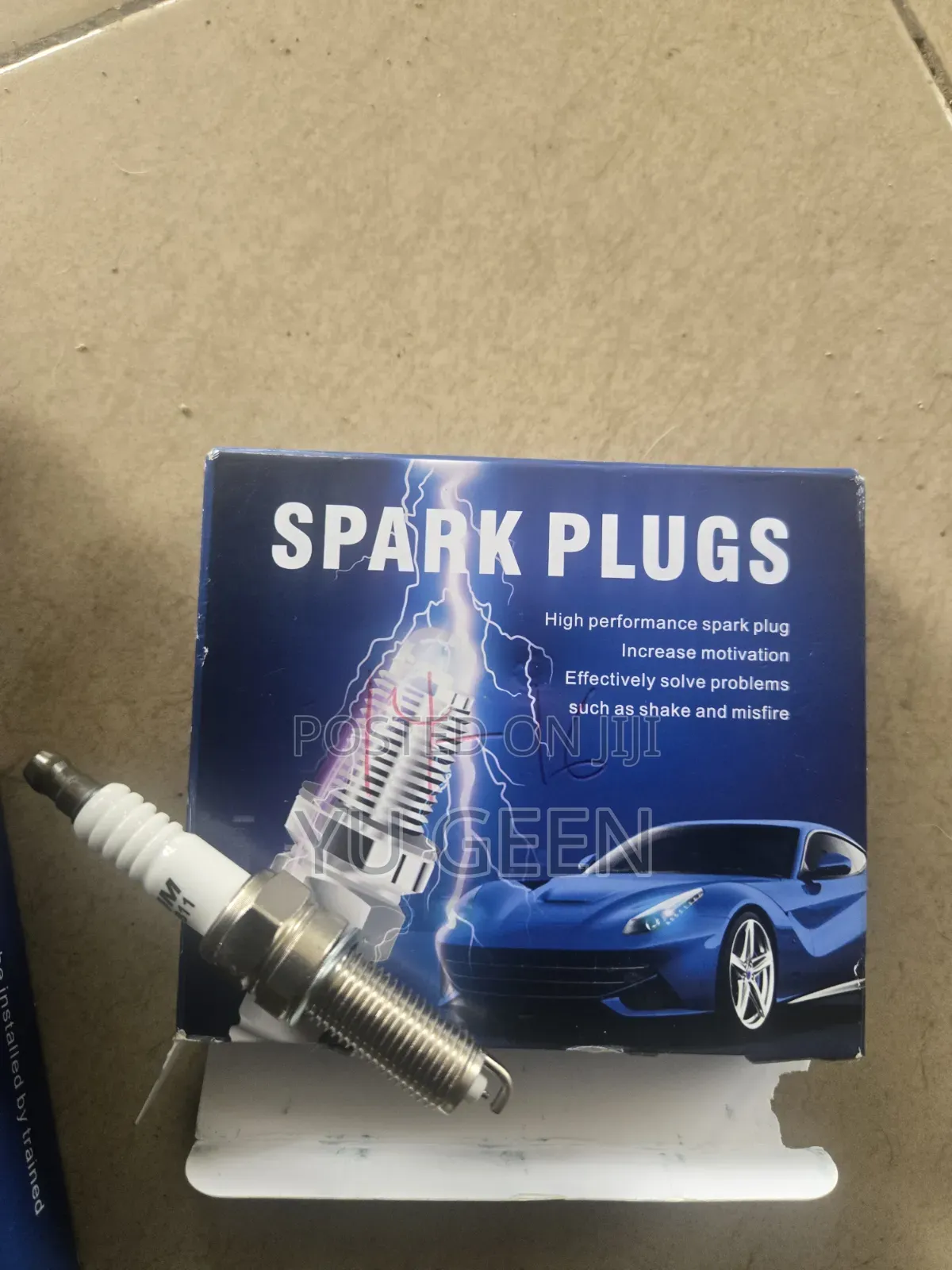 Iridium Spark Plugs (4 Pcs) - SILZKR7B11 / Fits Hyundai Kia
