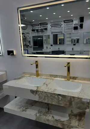 Cabinet Basin - Bathroom Cabinet, Wooden Basin