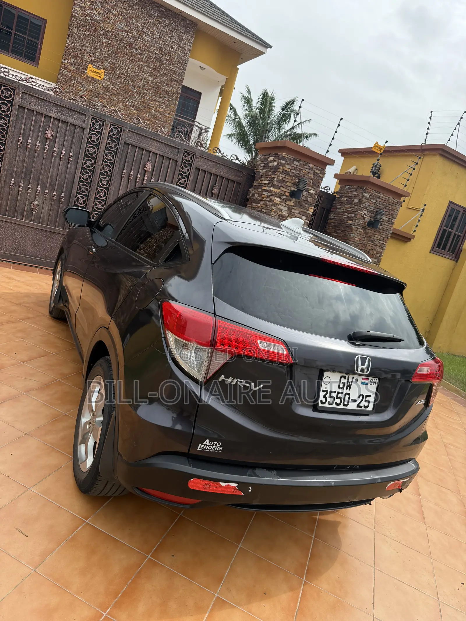 Honda HR-V EX-L w/Navigation AWD 2017 Black