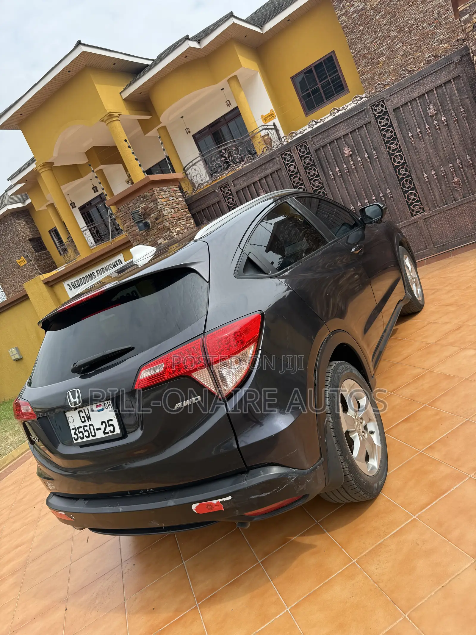 Honda HR-V EX-L w/Navigation AWD 2017 Black