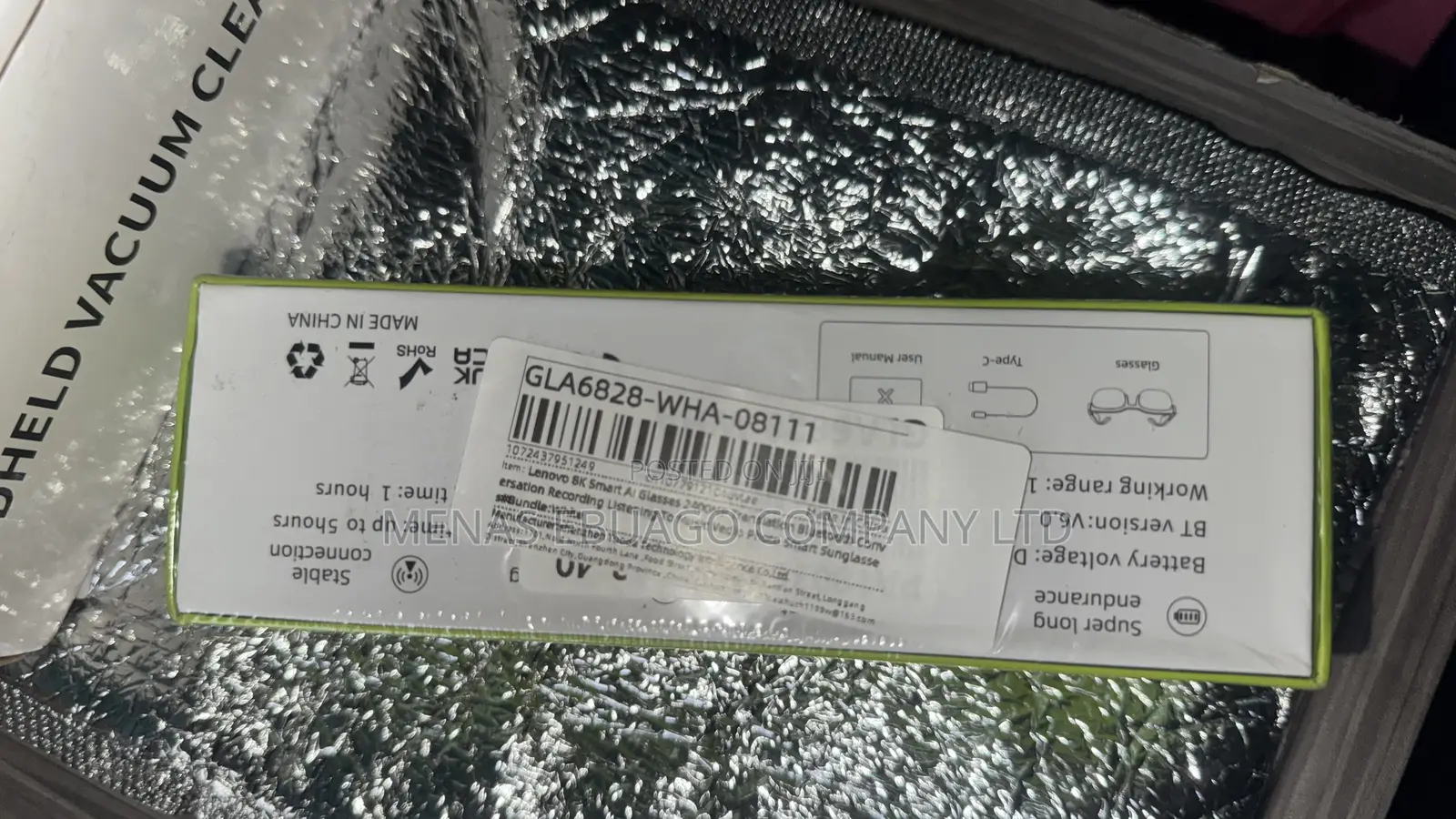 Lenovo New 2400mp Ai Smart Glasses