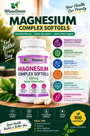Magnisium Complex 500mg (Original)
