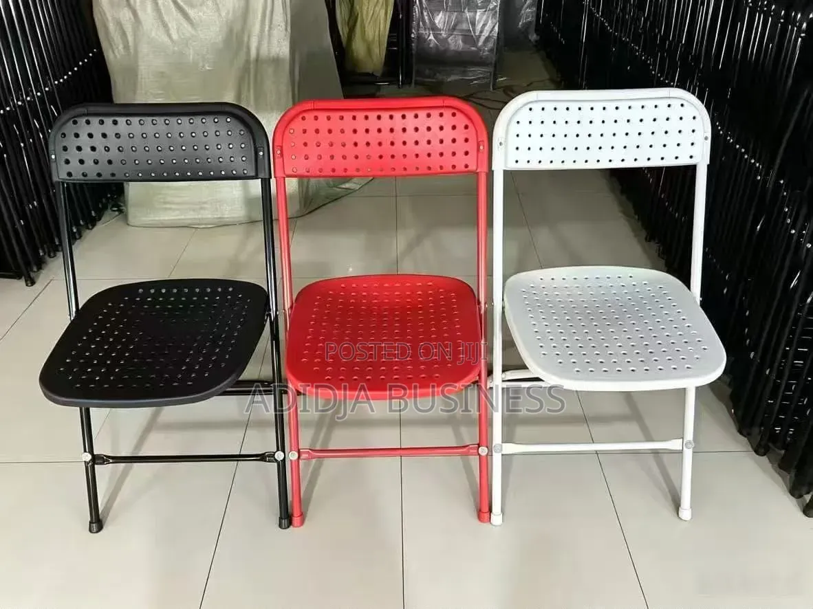 High Quality Banquet and Foldable Chairs.Hit Me Up for Prices for Each
