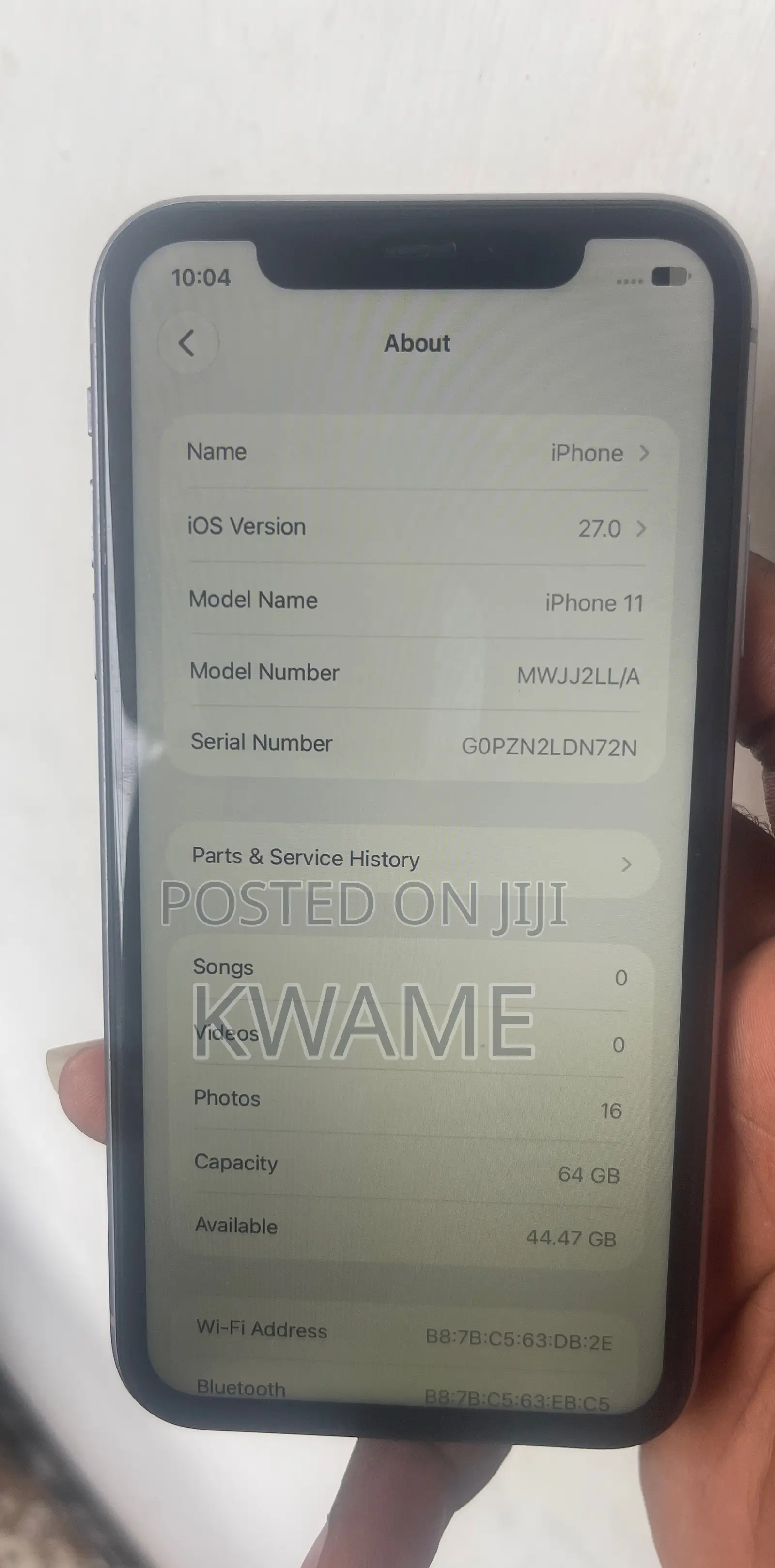 Apple iPhone 11 64 GB White