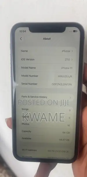Apple iPhone 11 64 GB White