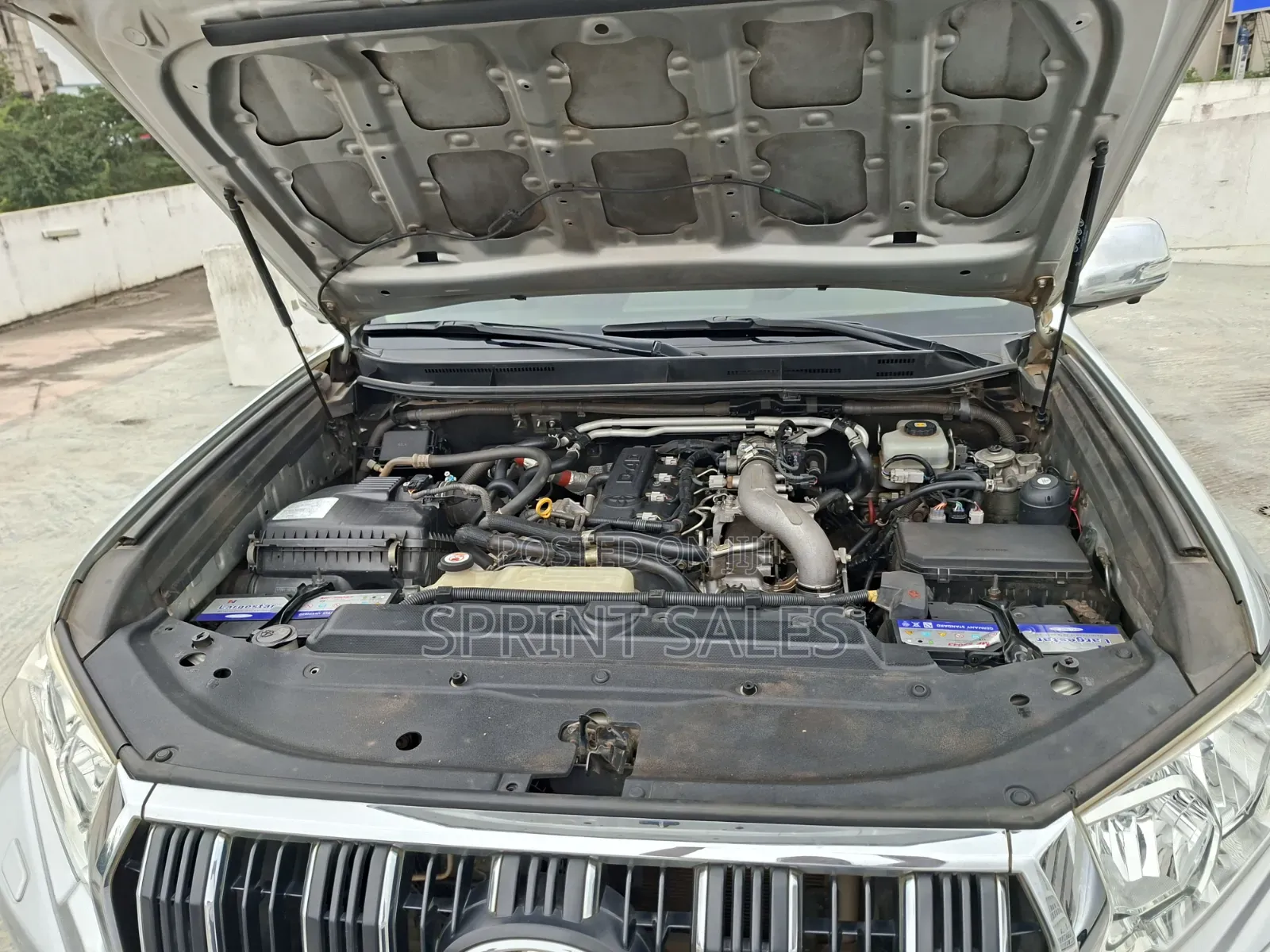 Toyota Land Cruiser Prado 2.8 2017 Silver