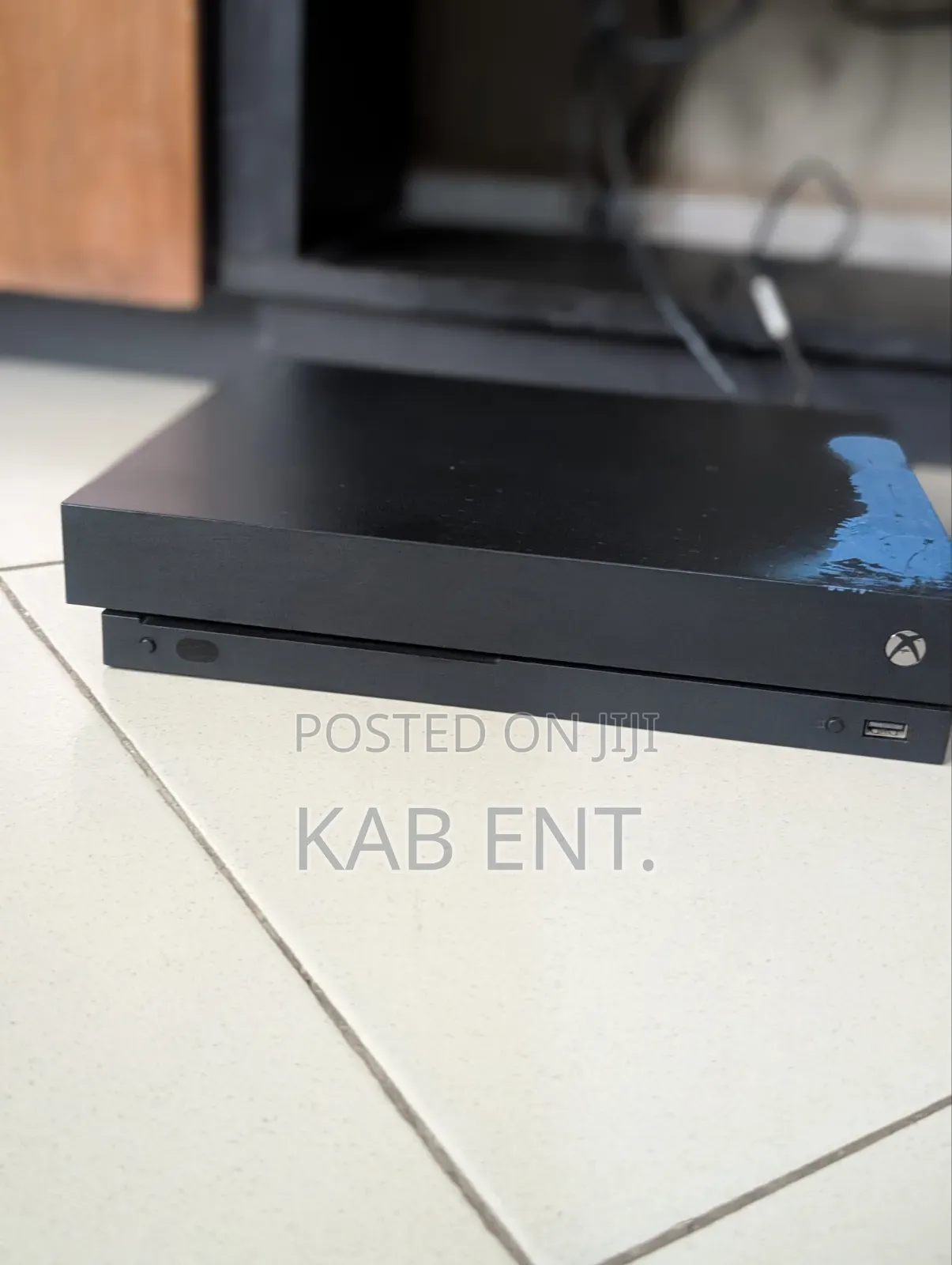 Xbox One X Console With Games and One Controller