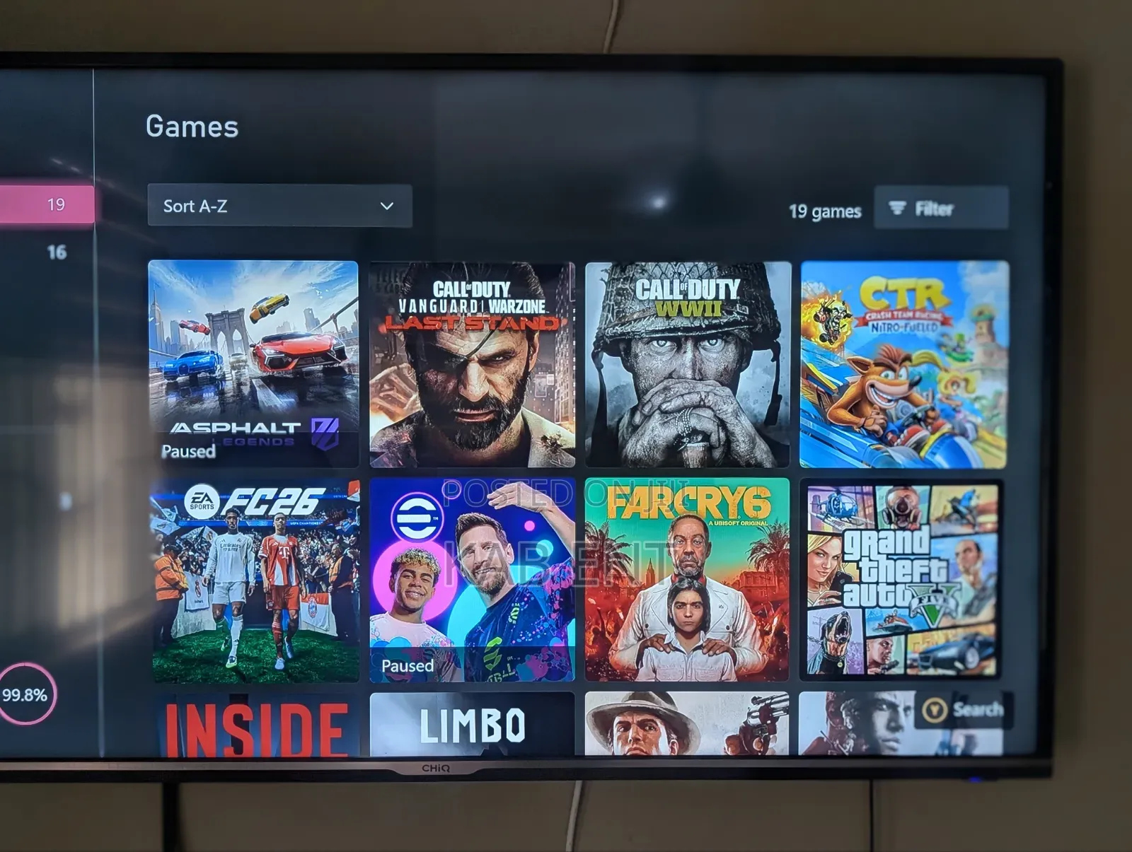 Xbox One X Console With Games and One Controller