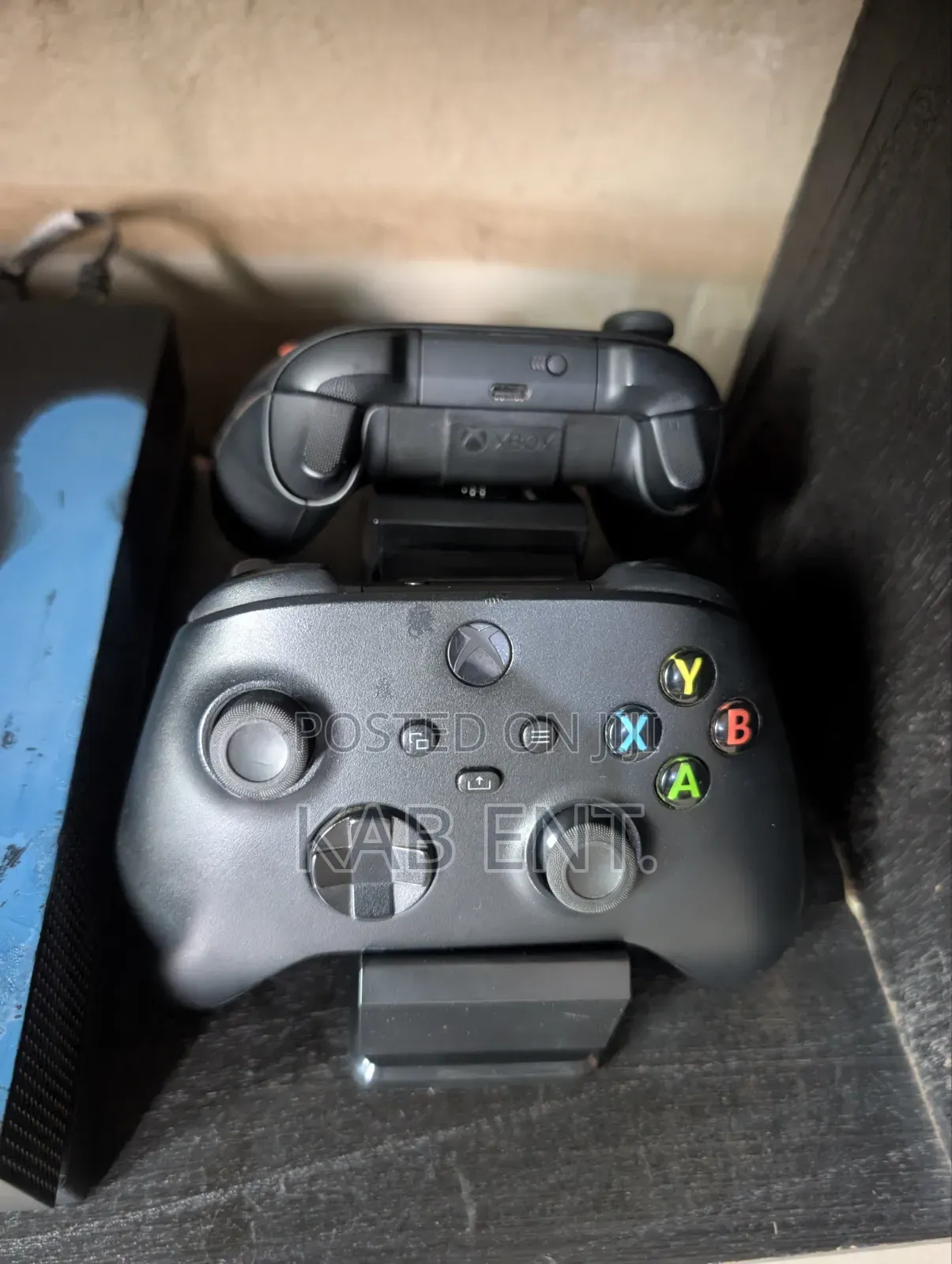 Xbox One X Console With Games and One Controller