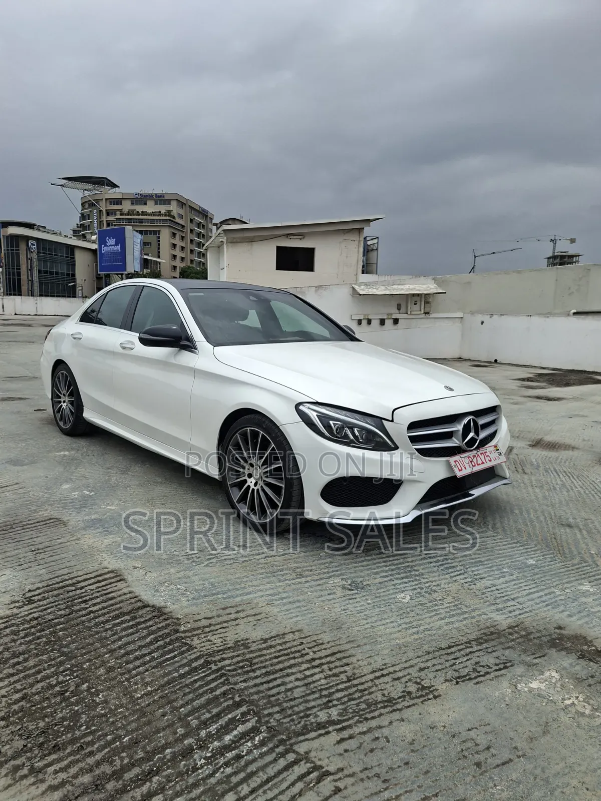 Mercedes-Benz C300 Sport 4Matic Sedan AWD (2.0L 4cyl 7A) 2017 White