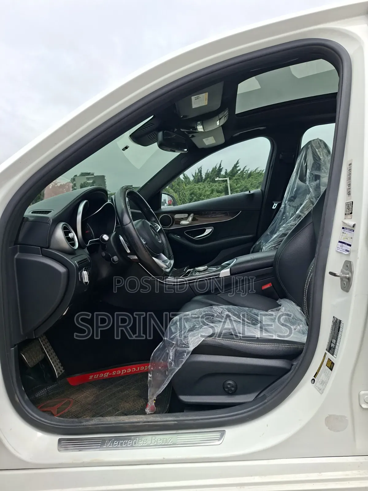 Mercedes-Benz C300 Sport 4Matic Sedan AWD (2.0L 4cyl 7A) 2017 White