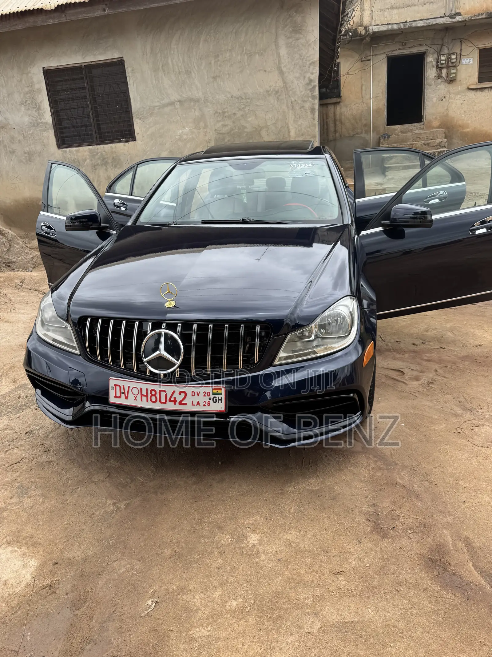 Mercedes-Benz C300 Luxury 4Matic Sedan AWD (3.5L 6cyl 7A) 2014 Blue